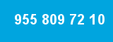 955 809 72 10 955 809 72 10